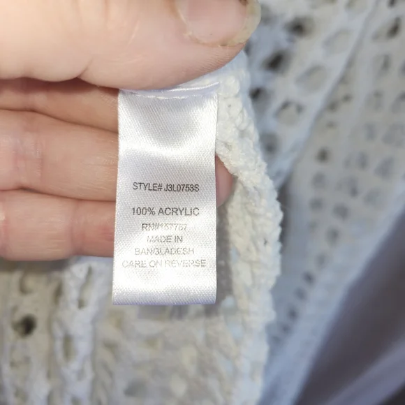 FCT With LOVE White Crochet Dress - Picture 5 of 6